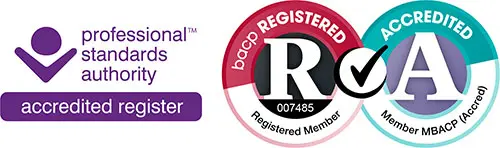 BACP Registered Accredited Member logo